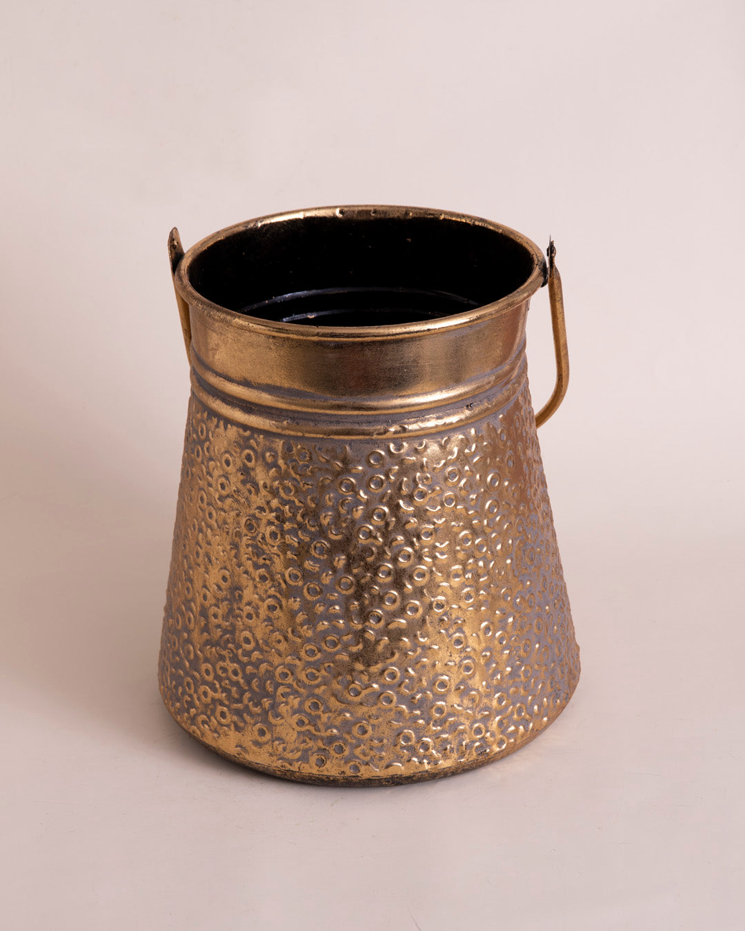 Rustic Hanging Bucket Planter - Large